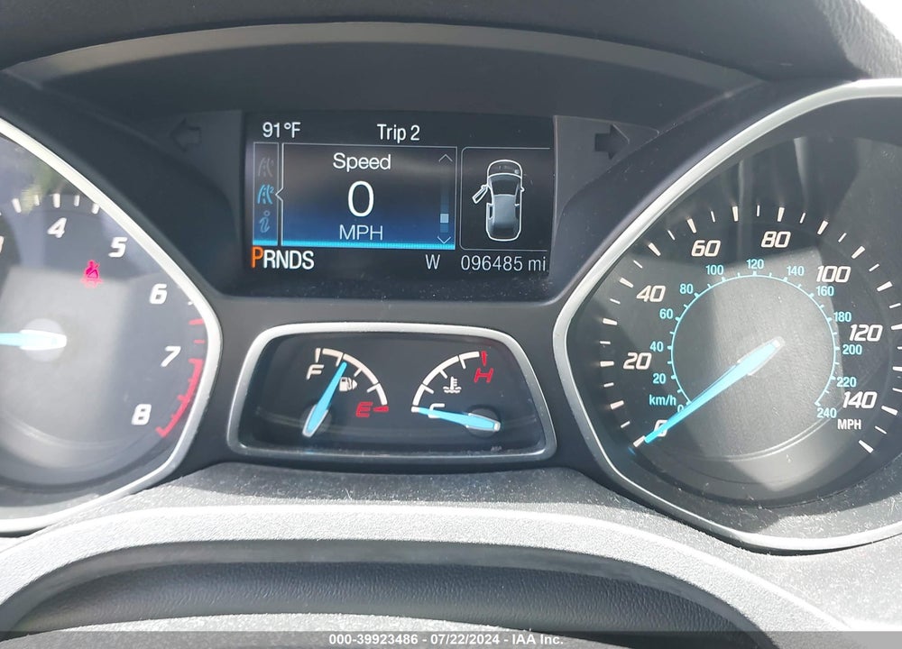 2015 FORD ESCAPE SE VIN: 1FMCU0GX4FUB25388