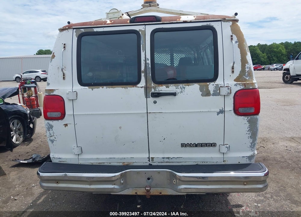 2000 DODGE RAM VAN 2500 CONVERSION VIN: 2B7JB21YXYK178264