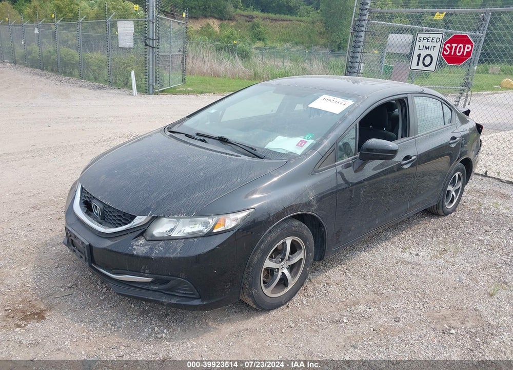 2015 HONDA CIVIC SE VIN: 19XFB2F77FE048003
