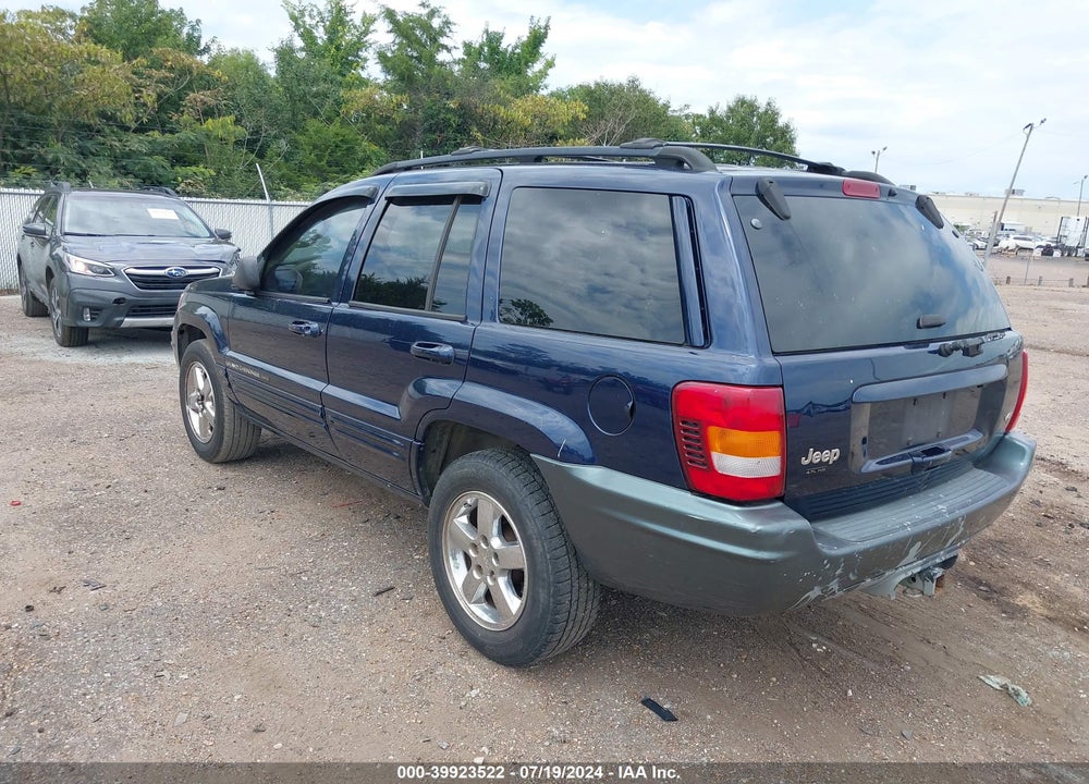 2004 JEEP GRAND CHEROKEE LIMITED VIN: 1J4GX58J44C365932