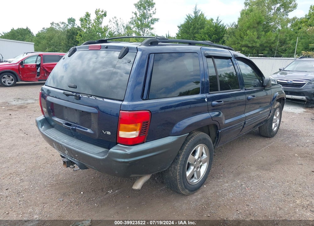 2004 JEEP GRAND CHEROKEE LIMITED VIN: 1J4GX58J44C365932
