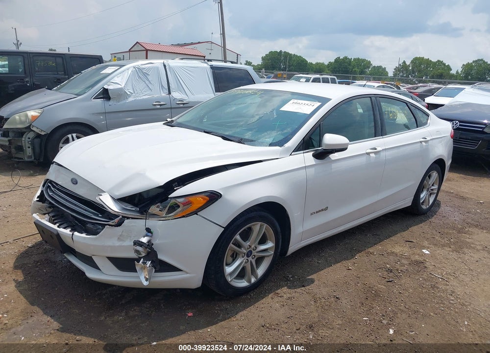 2018 FORD FUSION HYBRID SE VIN: 3FA6P0LU2JR198365