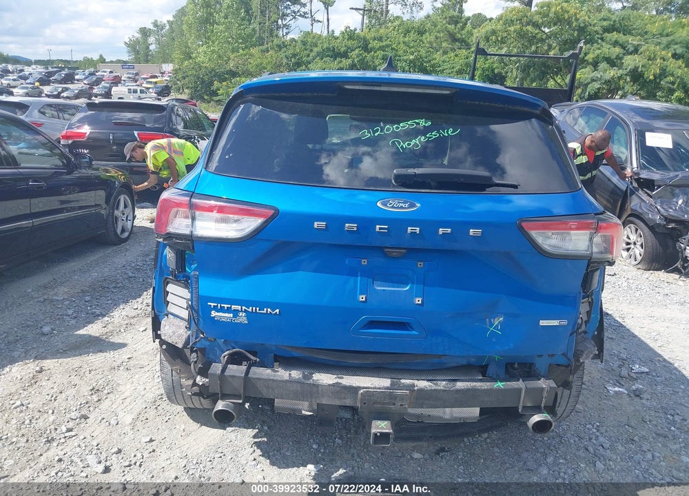 2020 FORD ESCAPE TITANIUM VIN: 1FMCU9J90LUB20134