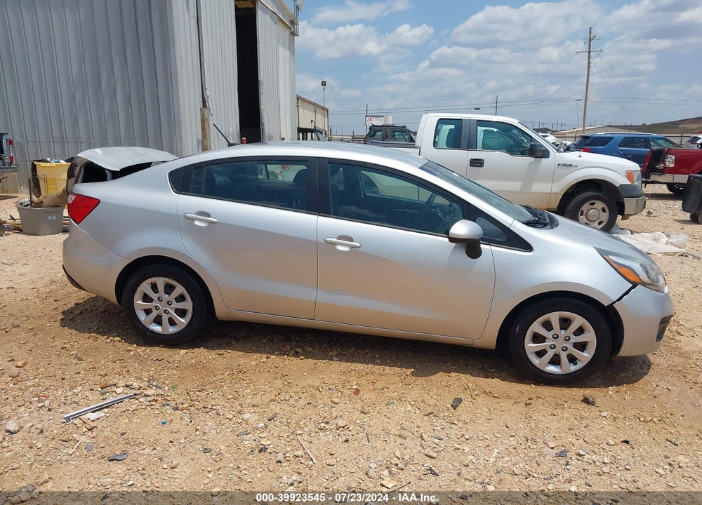 2014 KIA RIO LX VIN: KNADM4A35E6332247