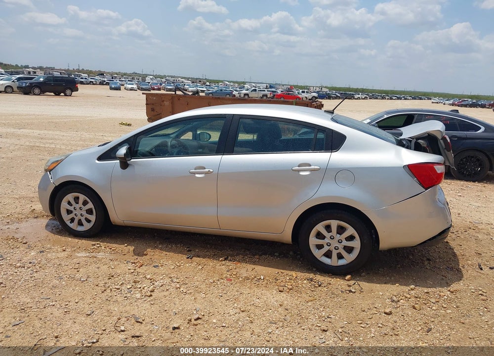 2014 KIA RIO LX VIN: KNADM4A35E6332247