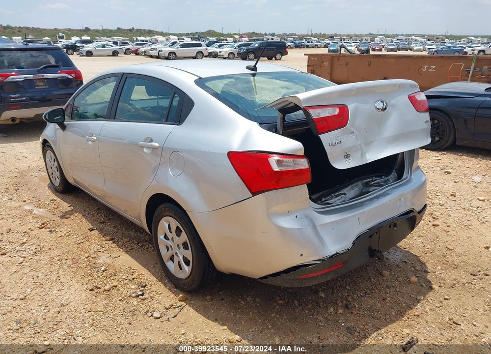 2014 KIA RIO LX VIN: KNADM4A35E6332247