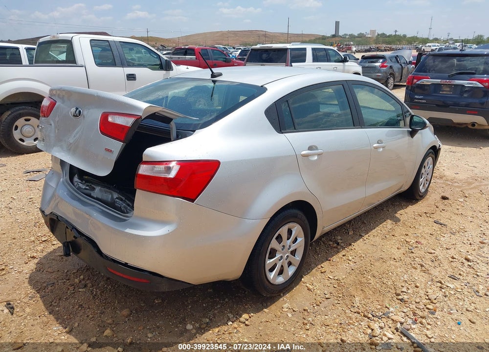 2014 KIA RIO LX VIN: KNADM4A35E6332247