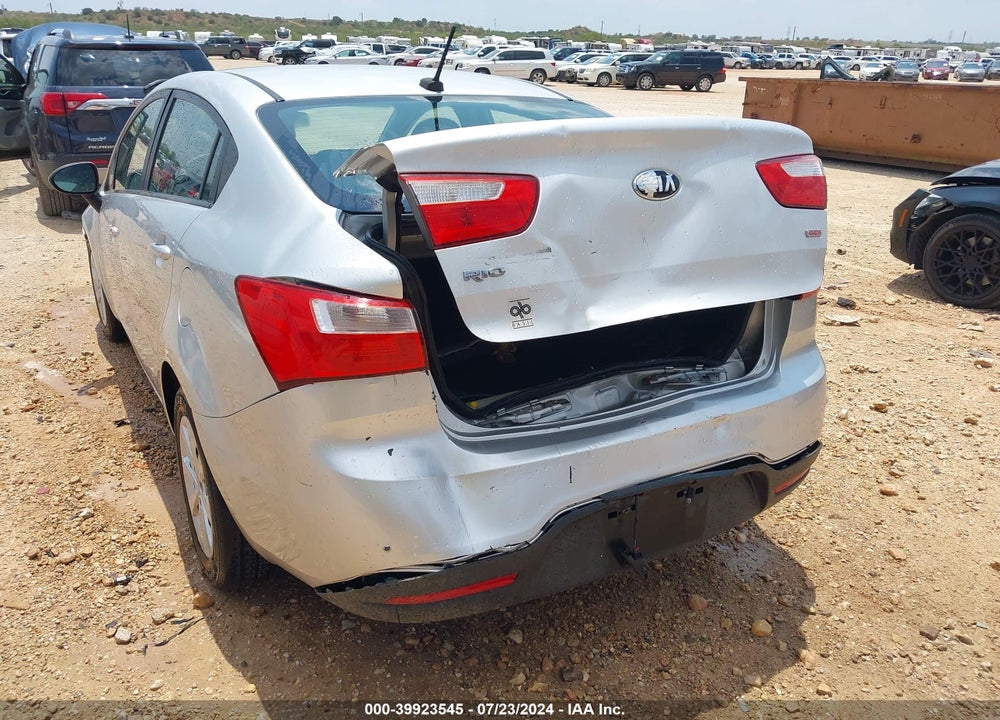 2014 KIA RIO LX VIN: KNADM4A35E6332247
