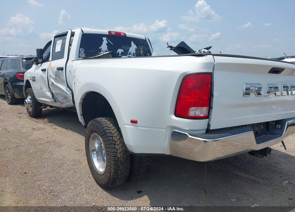 2018 RAM 3500 TRADESMAN  4X4 8' BOX VIN: 3C63RRGL1JG292544