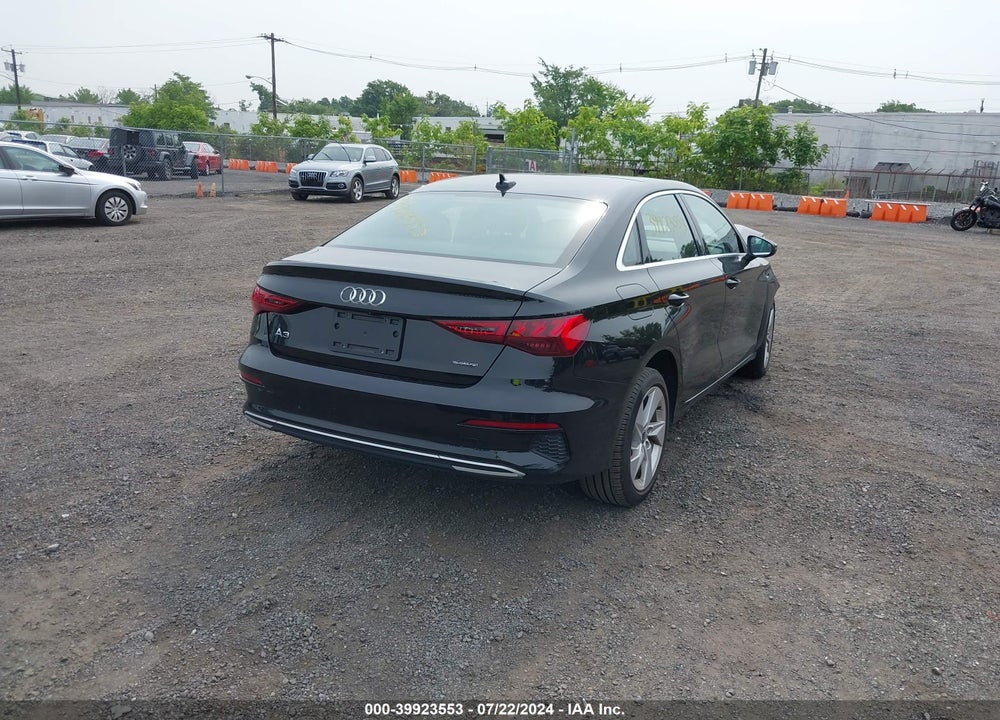 2022 AUDI A3 PREMIUM 40 TFSI QUATTRO S TRONIC VIN: WAUGUDGY8NA090390