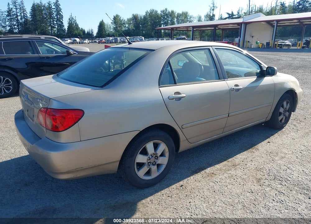 2005 TOYOTA COROLLA LE VIN: 1NXBR30E55Z359741