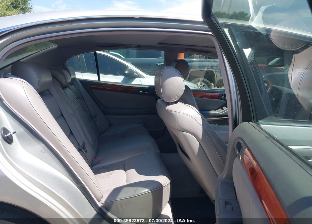 2001 LEXUS GS 300 VIN: JT8BD69S210121343