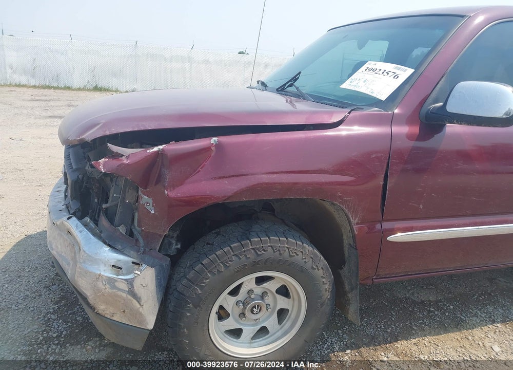 2000 GMC SIERRA 1500 SLE VIN: 2GTEK19T2Y1242503