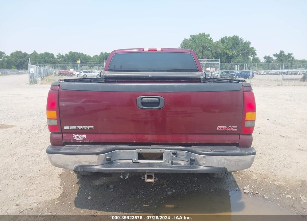 2000 GMC SIERRA 1500 SLE VIN: 2GTEK19T2Y1242503