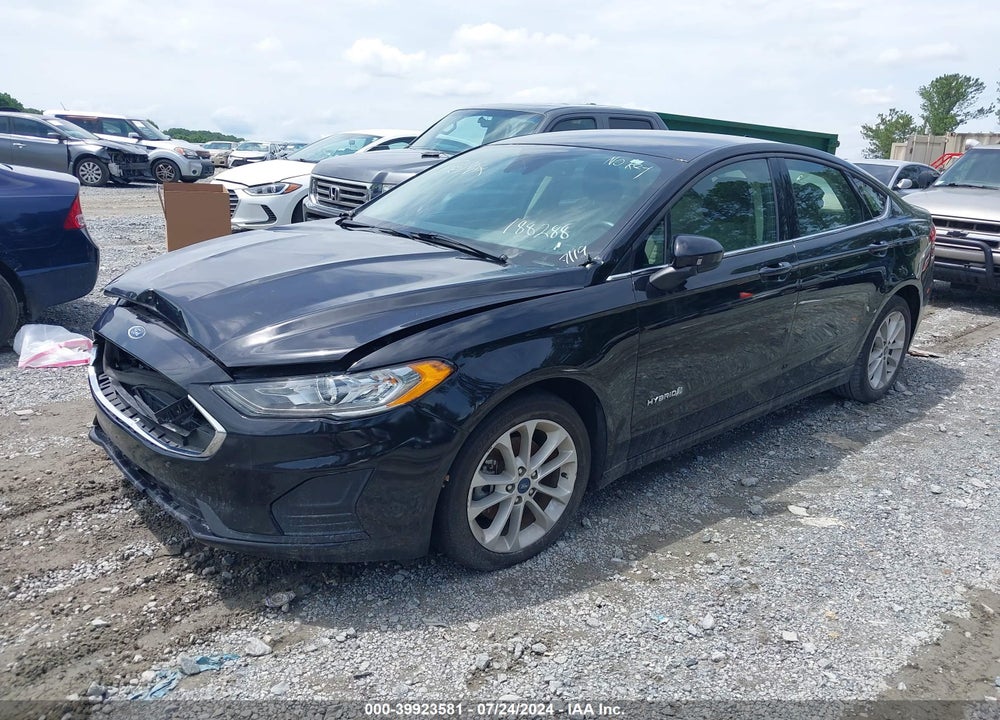 2019 FORD FUSION HYBRID SE VIN: 3FA6P0LU2KR188288