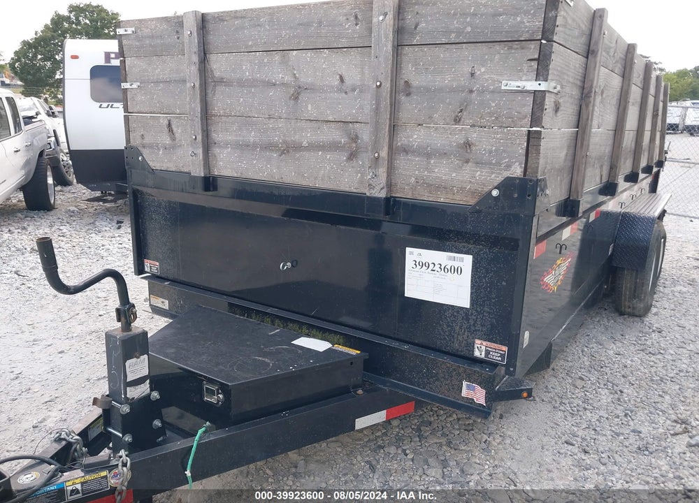 2018 H&H DUMP TRAIL VIN: 5JWDD1623JN507512