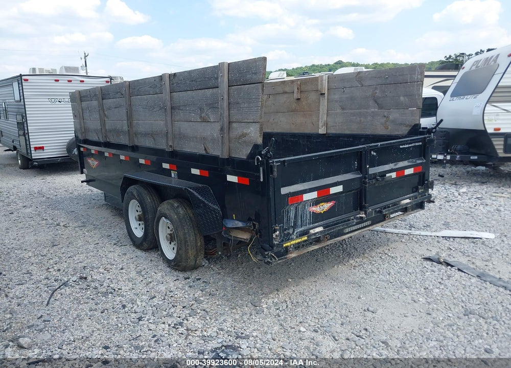 2018 H&H DUMP TRAIL VIN: 5JWDD1623JN507512