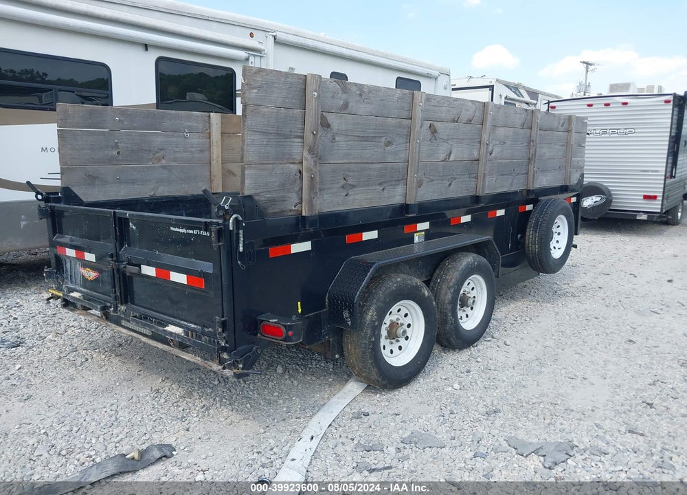 2018 H&H DUMP TRAIL VIN: 5JWDD1623JN507512