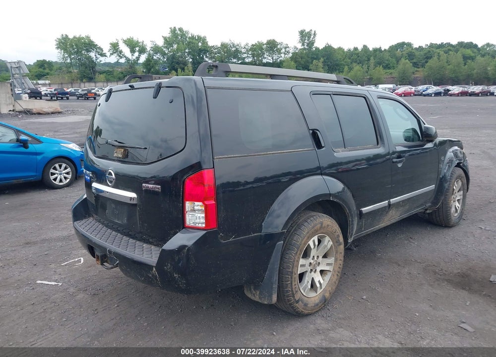 2012 NISSAN PATHFINDER SILVER VIN: 5N1AR1NB4CC623582