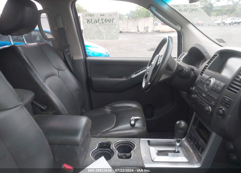 2012 NISSAN PATHFINDER SILVER VIN: 5N1AR1NB4CC623582