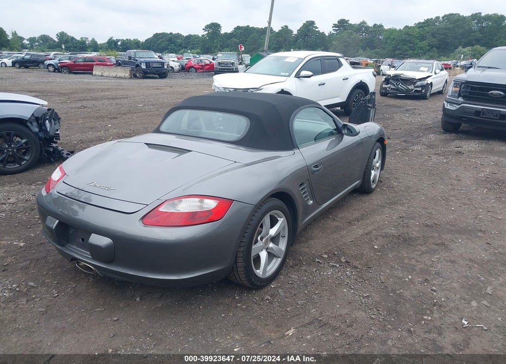 2007 PORSCHE BOXSTER VIN: WP0CA298X7U710881