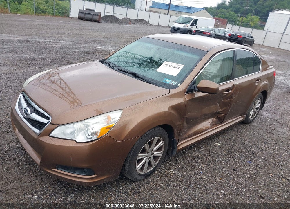 2012 SUBARU LEGACY 2.5I PREMIUM VIN: 4S3BMBC6XC3023975