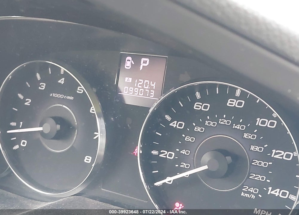 2012 SUBARU LEGACY 2.5I PREMIUM VIN: 4S3BMBC6XC3023975