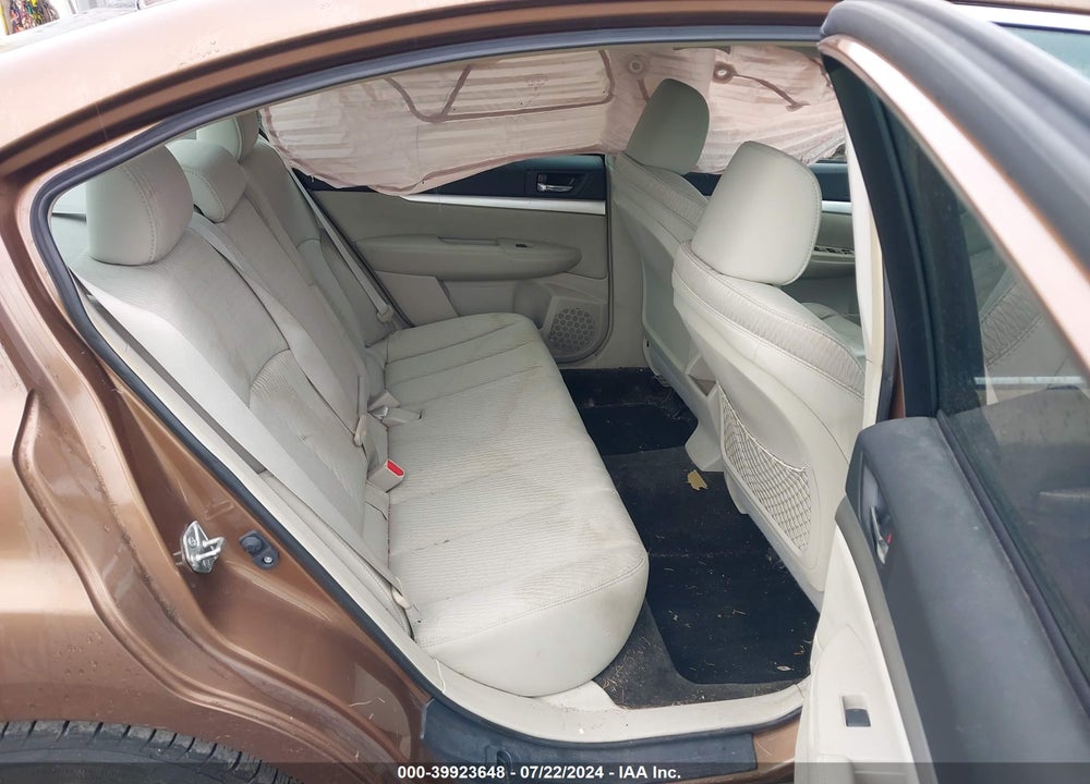2012 SUBARU LEGACY 2.5I PREMIUM VIN: 4S3BMBC6XC3023975