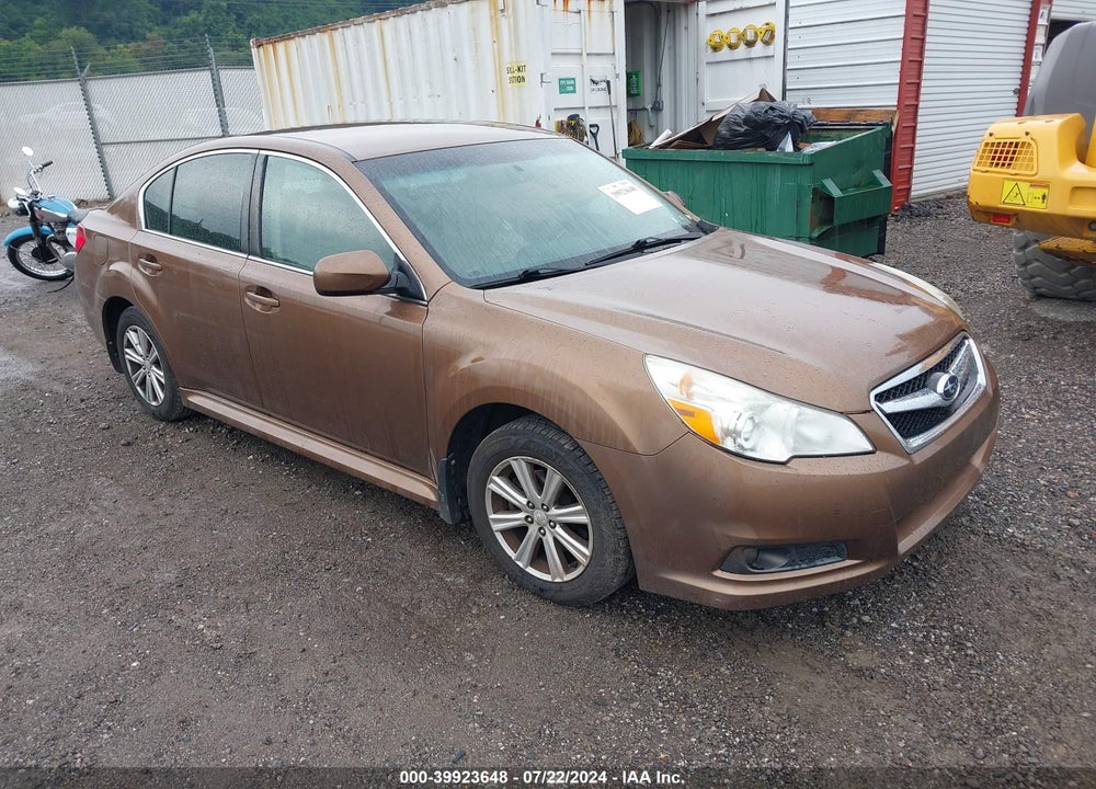 2012 SUBARU LEGACY 2.5I PREMIUM VIN: 4S3BMBC6XC3023975