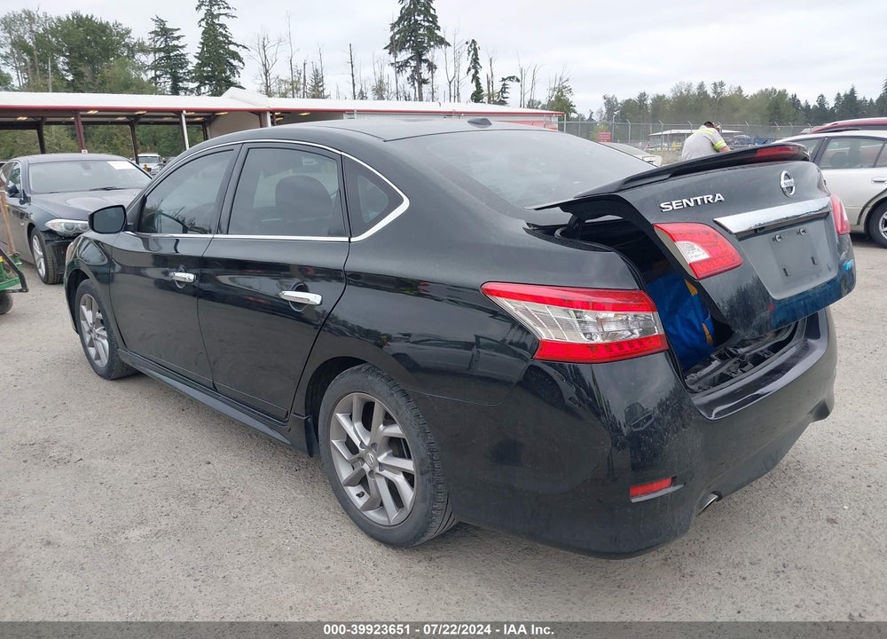 2014 NISSAN SENTRA SR VIN: 3N1AB7AP2EL625001