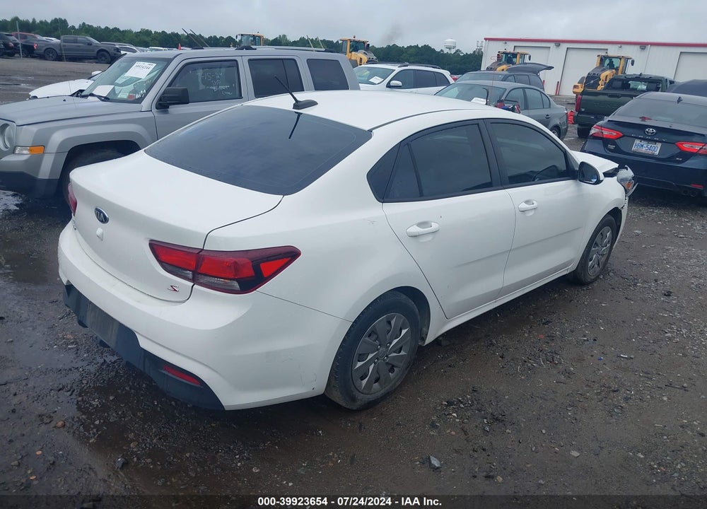 2019 KIA RIO S VIN: 3KPA24AB6KE239228
