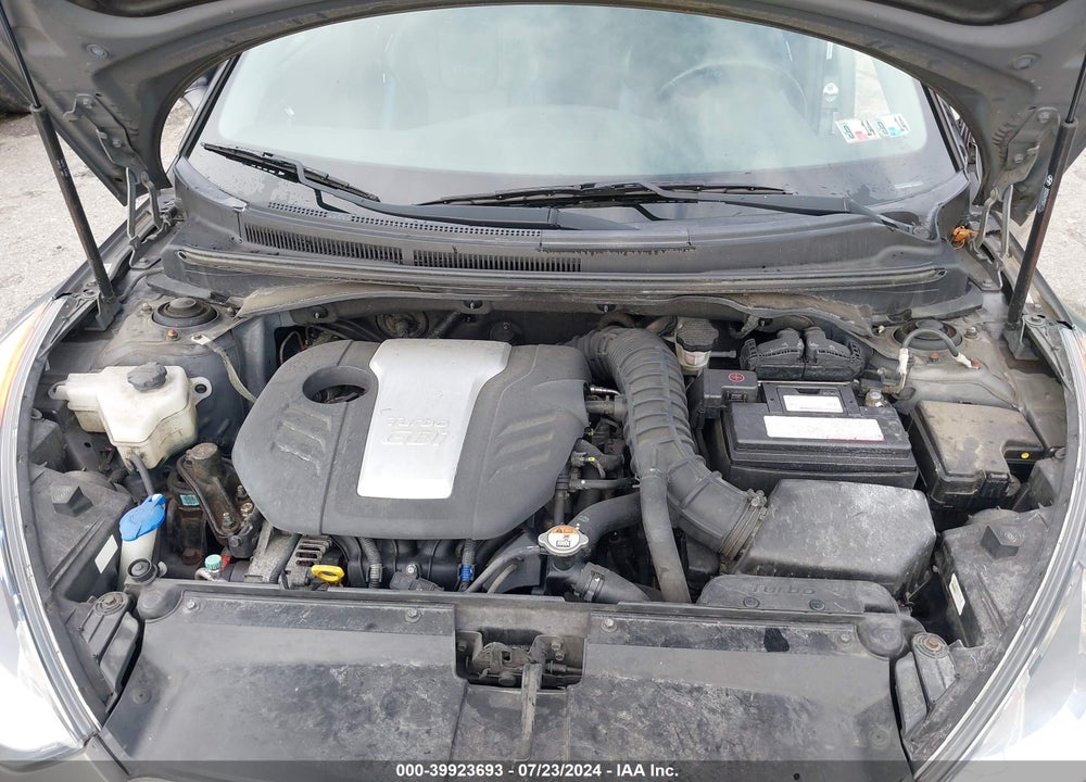 2013 HYUNDAI VELOSTER TURBO W/BLUE VIN: KMHTC6AE8DU173759