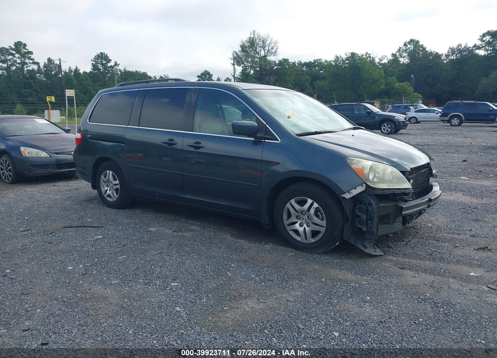 2005 HONDA ODYSSEY EX-L VIN: 5FNRL38755B128812