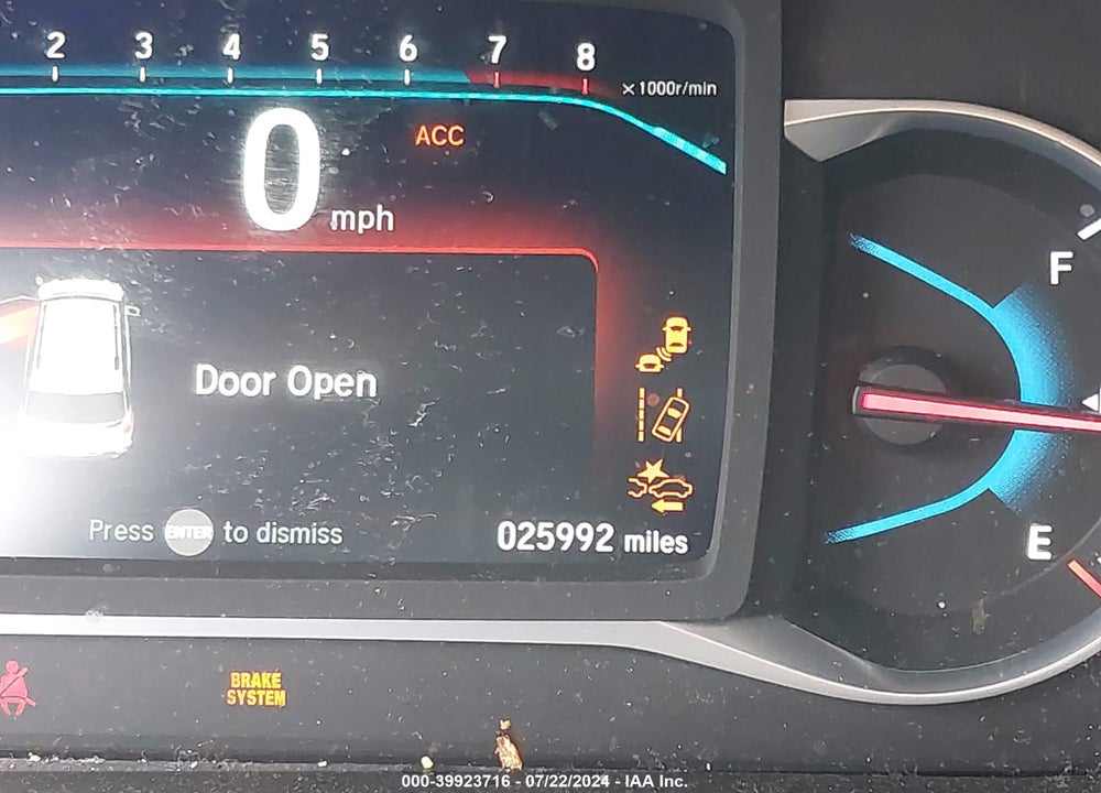 2022 HONDA PILOT 2WD SPECIAL EDITION VIN: 5FNYF5H22NB033207