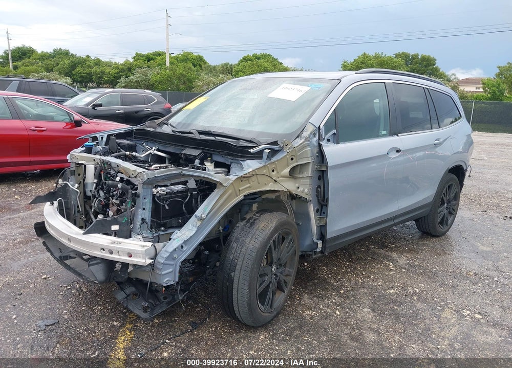 2022 HONDA PILOT 2WD SPECIAL EDITION VIN: 5FNYF5H22NB033207