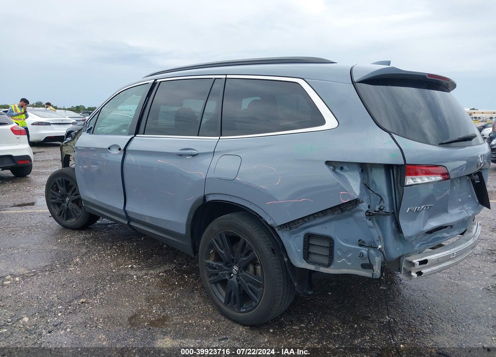2022 HONDA PILOT 2WD SPECIAL EDITION VIN: 5FNYF5H22NB033207