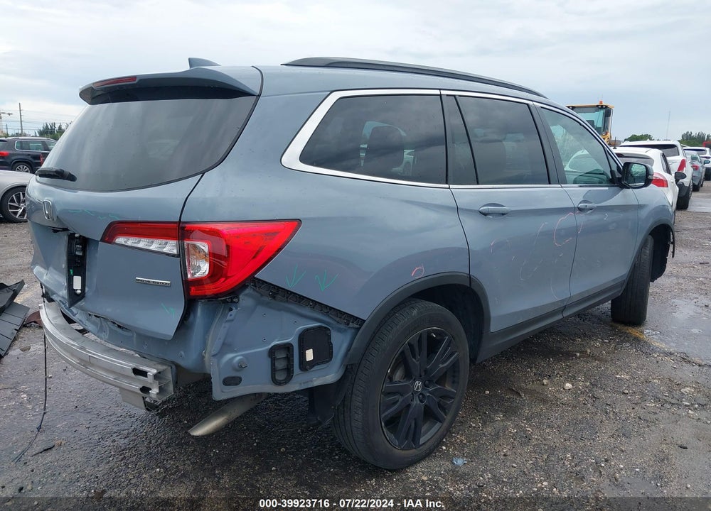 2022 HONDA PILOT 2WD SPECIAL EDITION VIN: 5FNYF5H22NB033207
