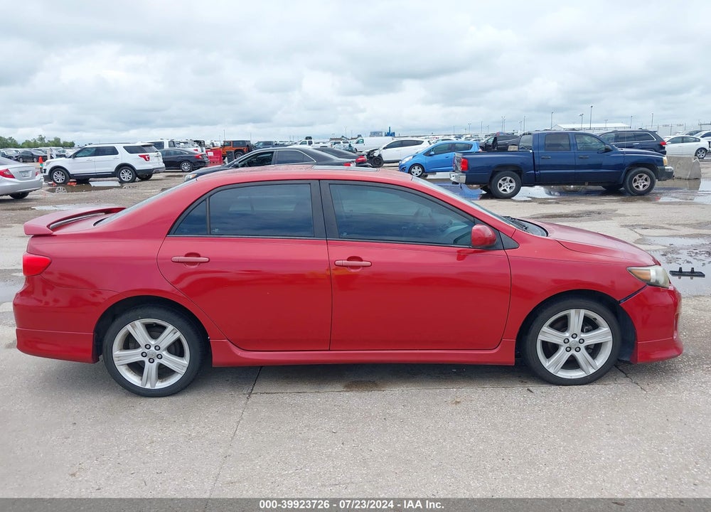 2013 TOYOTA COROLLA S VIN: 5YFBU4EE9DP081052