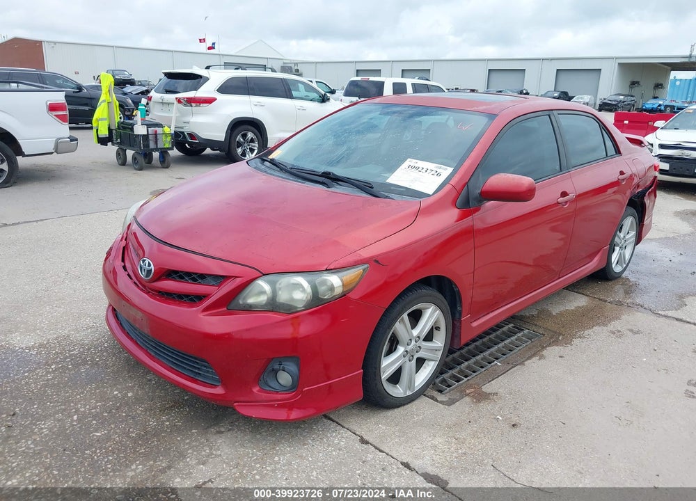 2013 TOYOTA COROLLA S VIN: 5YFBU4EE9DP081052