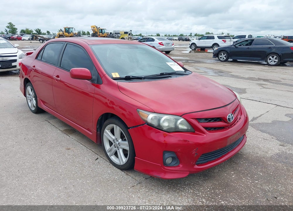 2013 TOYOTA COROLLA S VIN: 5YFBU4EE9DP081052