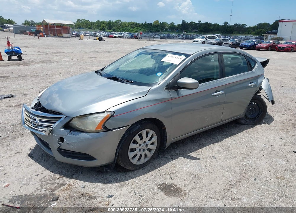 2014 NISSAN SENTRA FE+ SV VIN: 3N1AB7AP2EL636306