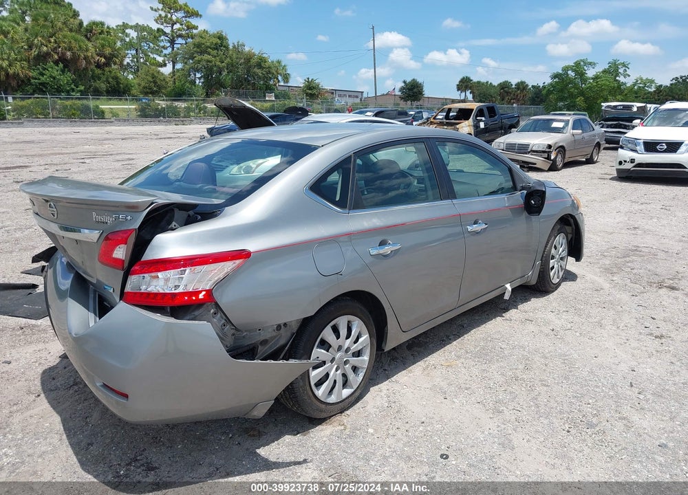 2014 NISSAN SENTRA FE+ SV VIN: 3N1AB7AP2EL636306