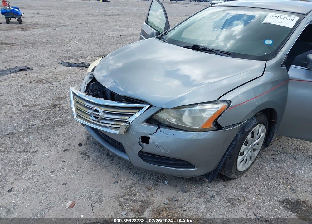 2014 NISSAN SENTRA FE+ SV VIN: 3N1AB7AP2EL636306