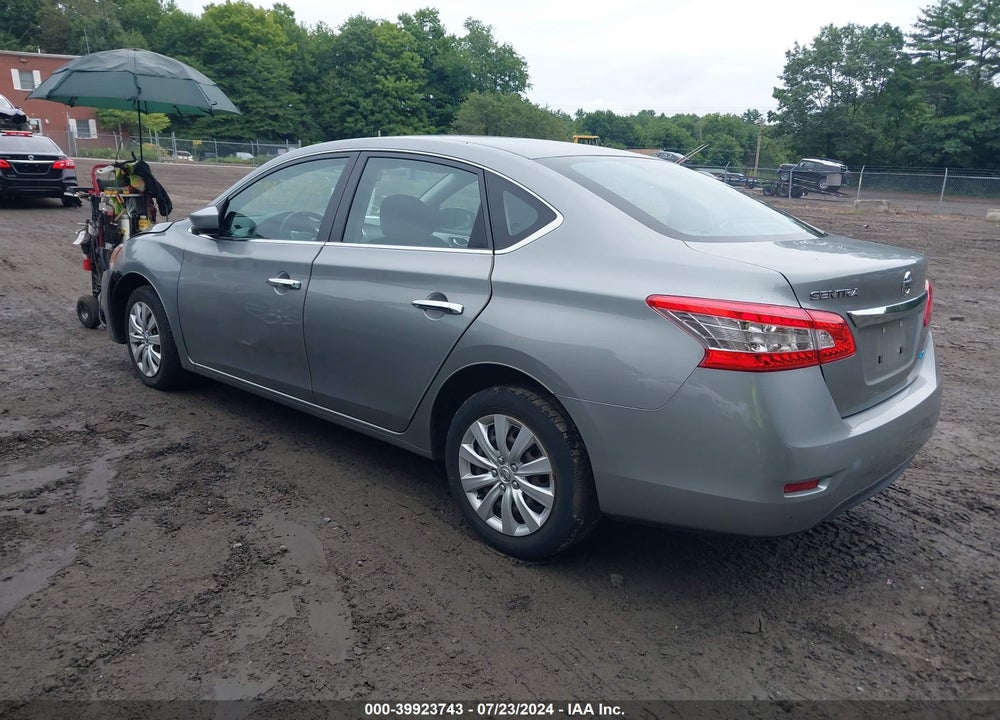 2014 NISSAN SENTRA S VIN: 3N1AB7AP2EY244560