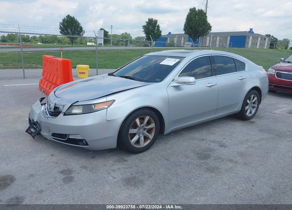 2012 ACURA TL 3.5 VIN: 19UUA8F28CA025489