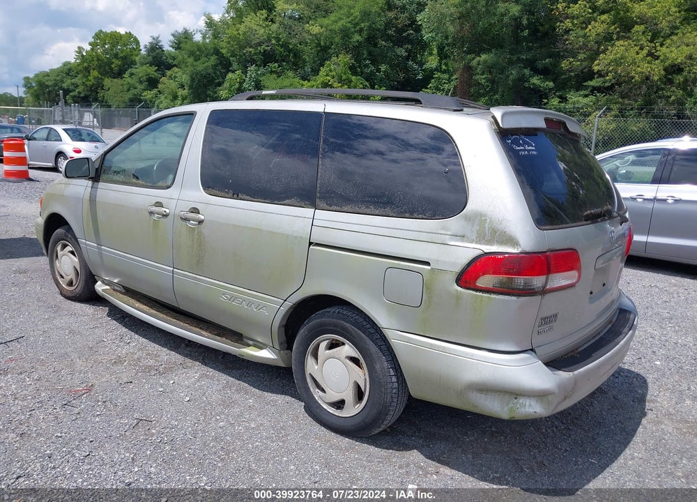 2003 TOYOTA SIENNA LE VIN: 4T3ZF13C53U508854