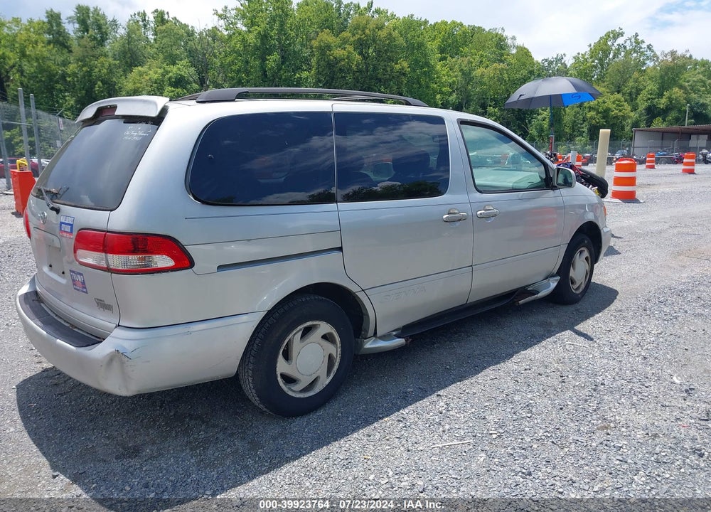 2003 TOYOTA SIENNA LE VIN: 4T3ZF13C53U508854