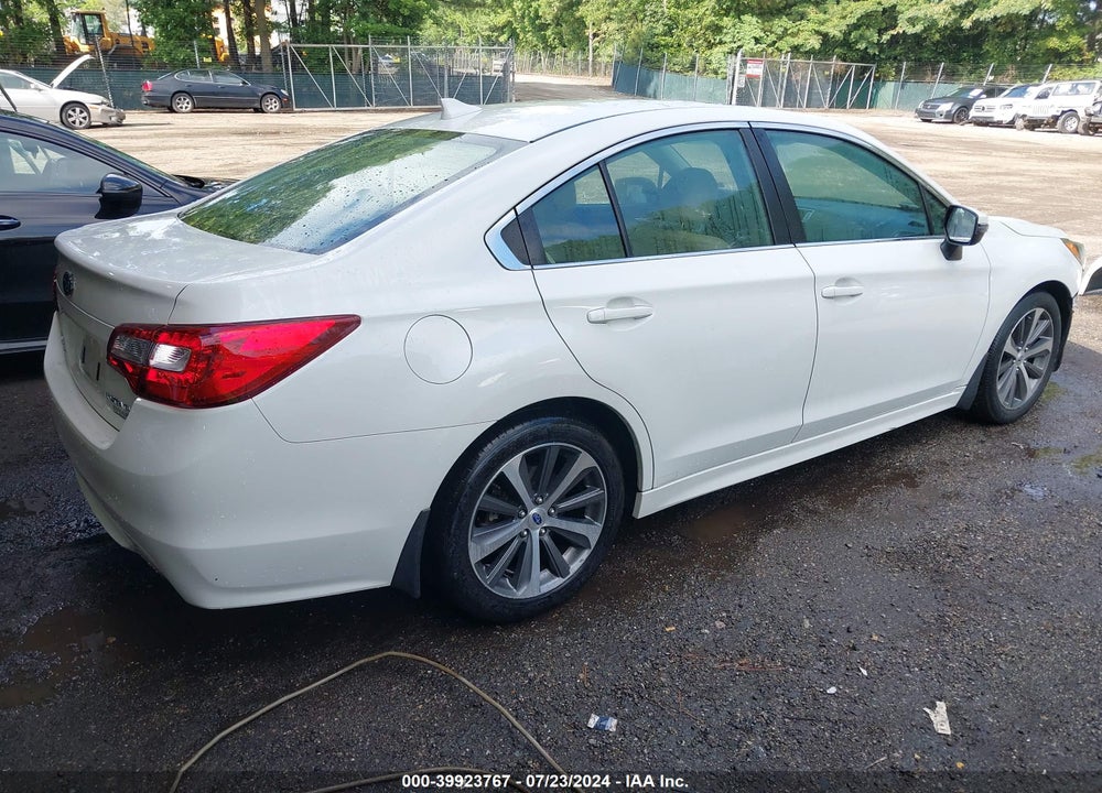 2016 SUBARU LEGACY 2.5I LIMITED VIN: 4S3BNAN64G3039258