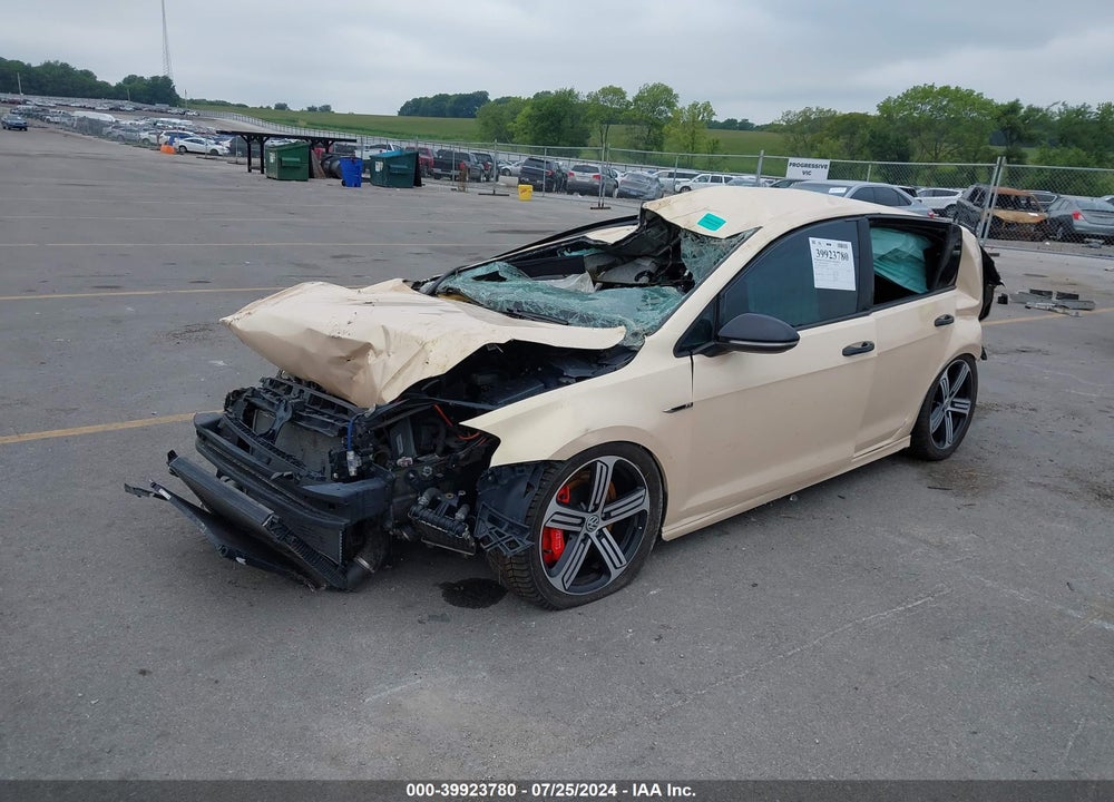 2016 VOLKSWAGEN GOLF R 4-DOOR VIN: WVWLF7AU0GW190458