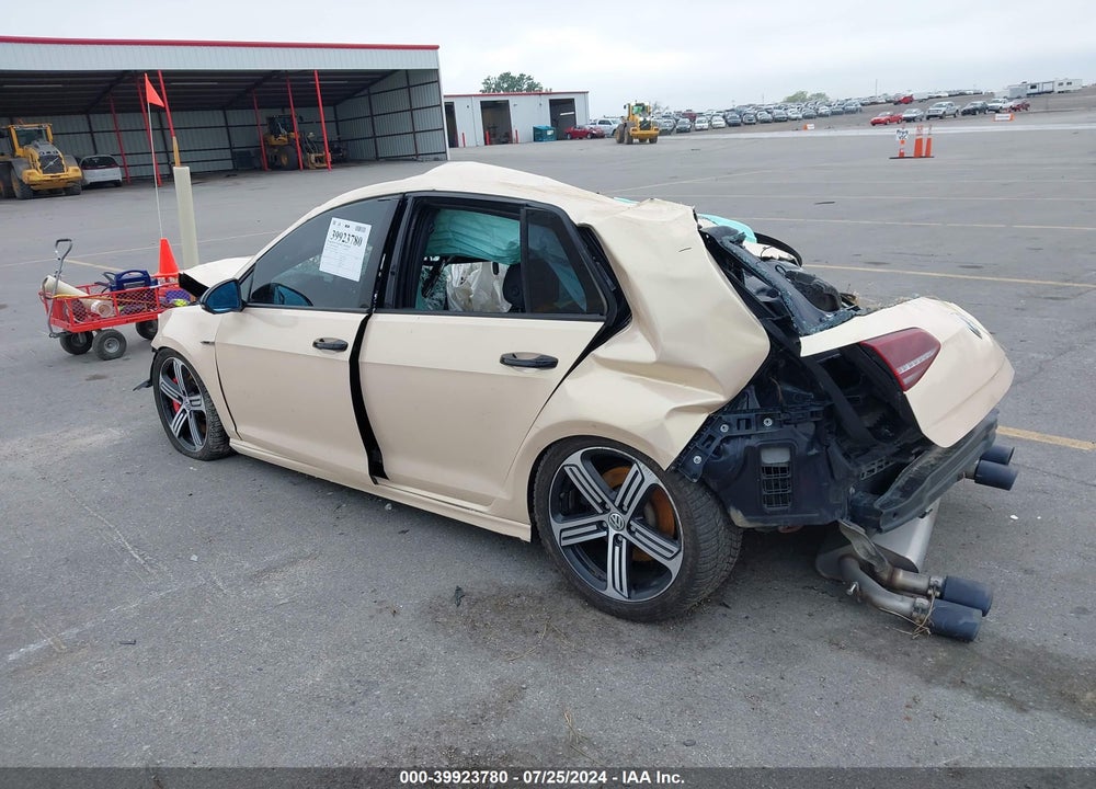 2016 VOLKSWAGEN GOLF R 4-DOOR VIN: WVWLF7AU0GW190458